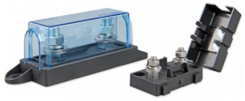 PORTE FUSIBLE, montage panneau, pr ANL à boulonner,80V CC,M8