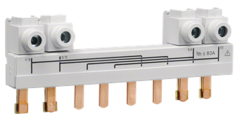 (Hager HIM408) BARRE DE PONTAGE (Hager HZC709) 80A