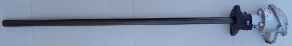 (Incinis K-20s) THERMOCOUPLE 2x, métal, Ø15mm,L500mm, type K