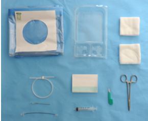 ARTERIAL ACCES SET, femoral 18Gx12cm, placement set, sterile