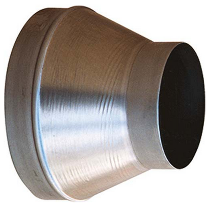 REDUCER CONE, galvanized, Ø 125-150mm