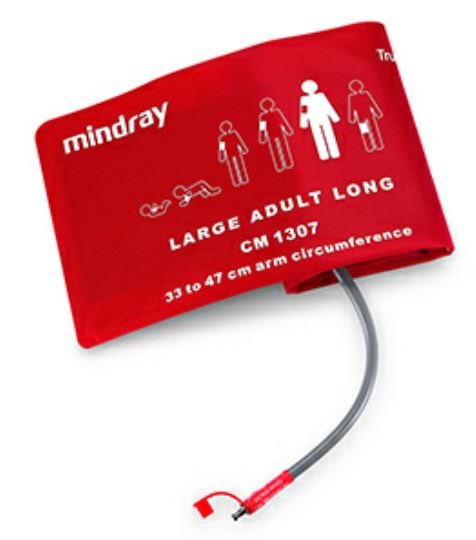 (monitor VS8/ePM) CUFF adult L,long 33-47cm+conn.reus.CM1307