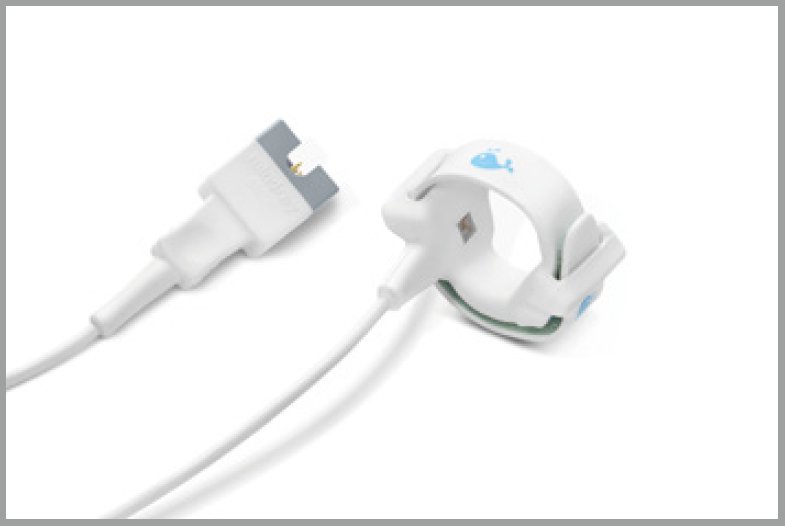 (moniteur VS8/ePM) CAPTEUR SpO2 nouveau-né pied reut. 518BLH