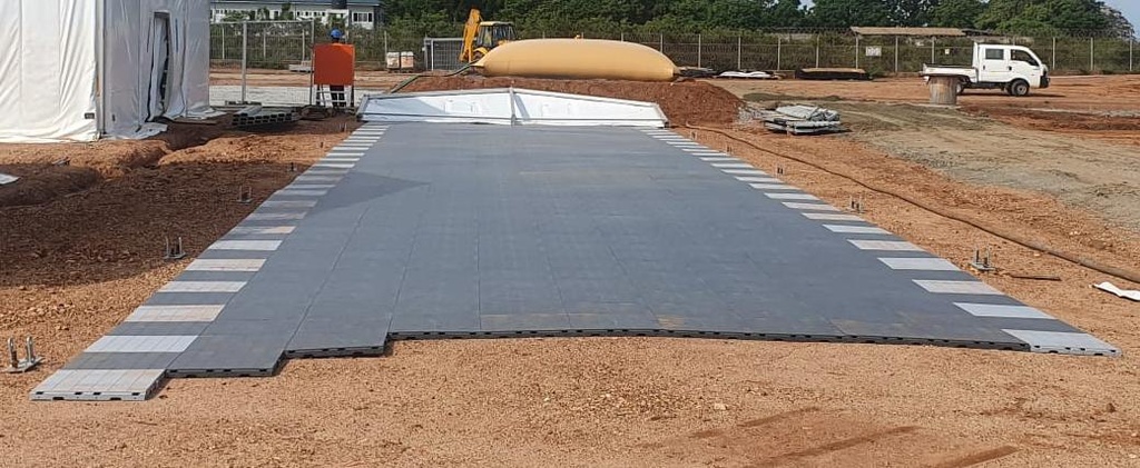 (HaguHall tente 240m²) SET DE CAILLEBOTIS, PP, haute résist