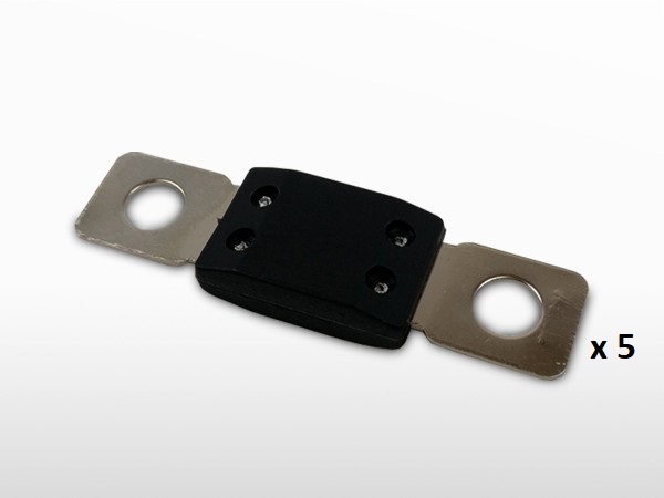 FUSIBLE à boulonner (Mega Fuse) 125A/80V pour 48V, 5 pcs