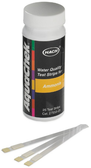 AMMONIUM TEST, 0-6 mg/l, 25 strips