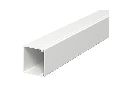 GOULOTTE, PVC, 40x40mm, blanc, longueur de 2m