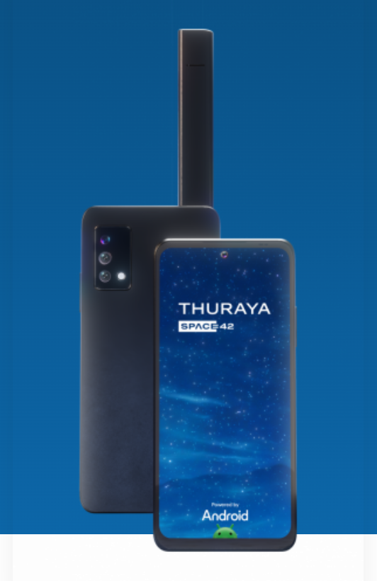 SATELLITE SMARTPHONE (Thuraya ONE) + accessories, set