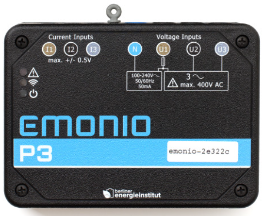 POWER LOGGER (Emonio P3) 3 phase, 32GB