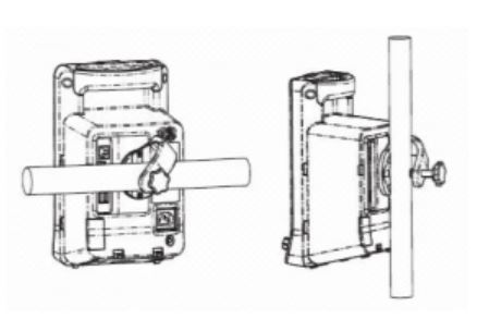 (monitor VS8) BEDRAIL CLAMP 115-084841-00