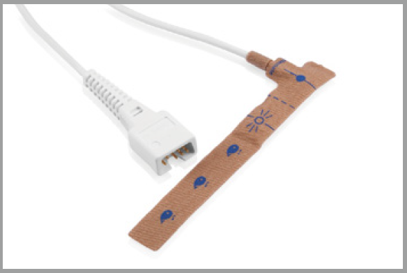 (monitor VS8/ePM) SPO2 SENSOR adhesive, adult/neo s.p. 521N