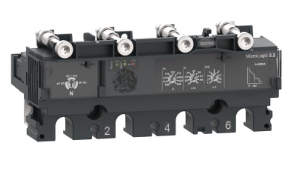 (NSX160/250) CONTROL UNIT, 4P, 160A, MicroLogic 2.2