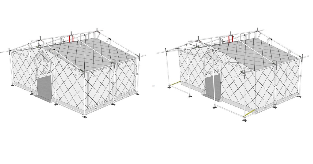 (tent XPert HPT24) WINTER LINER, with vestibule