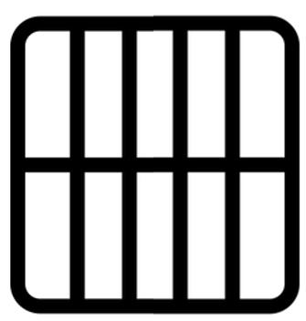 (De Montfort Mark9a) GRILLE, acier réfract., ch. combustion