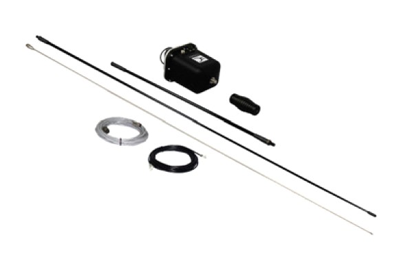 TUNER HF (Codan 3040) avec fouet/cables 6m, jeu