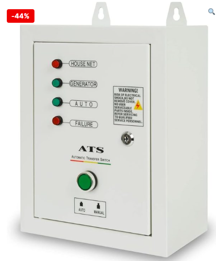 (générateur) REVIREMENT AUTOMATIQUE, 25A, 3 phase