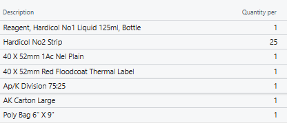 (Palintest) REACTIF dureté totale (AP254L) 0-500mg/l, CaCO3