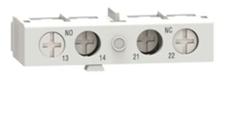 (LOVATO RM1) BLOC CONTACT AUXILIAIRE, 1NO+1NF, avant