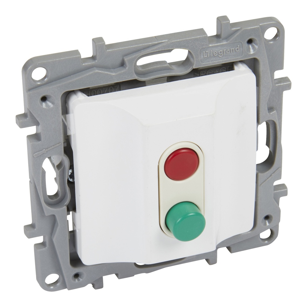 THERMAL CIRCUIT BREAKER, ON/OFF button, 20 A, flush