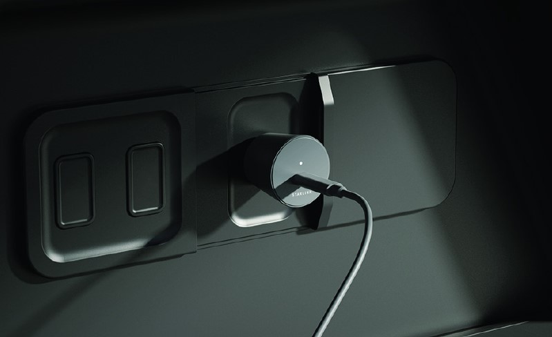 (VSAT SET Starlink Kit mini) CAR ADAPTOR