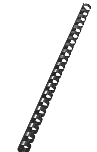 BINDING COMB, plastic, 12x28mm, black