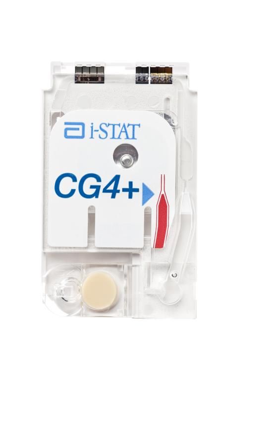 (clinical chem. i-STAT 1) CARTRIDGE CG4+ ref 3P85-25
