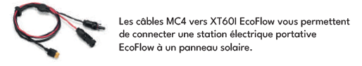 SOLAR CABLE (ECOFLOW) MC4/XT60, 5m