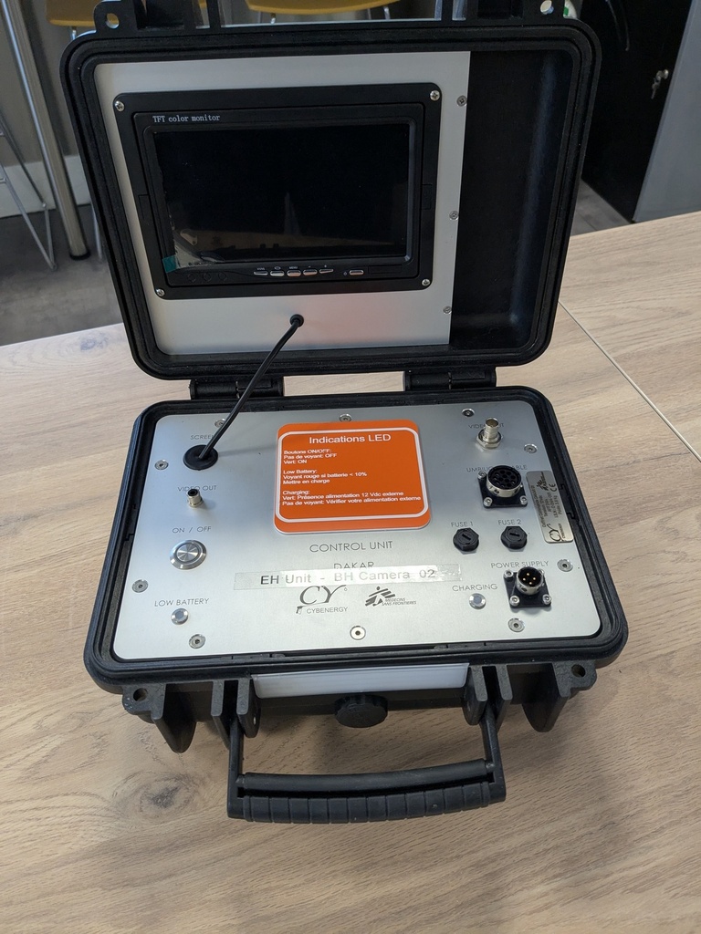 (camera de forage Cybenergy) BOITIER DE COMMANDE