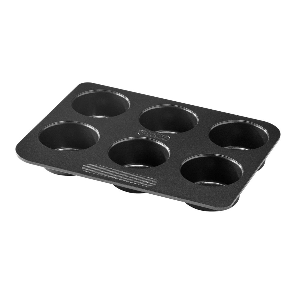 MOULE à pâtisserie, silicone, 6 muffins, pour four