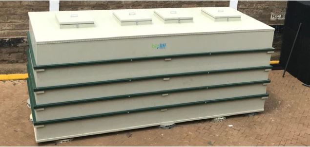 STATION EPURATION EAUX USEES (Bioliff Enpura MBBR) 50m3/day