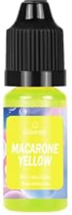 TEINTURE, 15ml, jaune, pour tissus et artisanat, bouteille