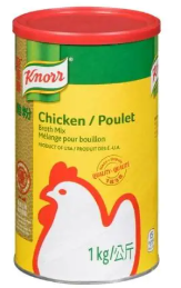 BROTH chicken, 1kg, powder, packet