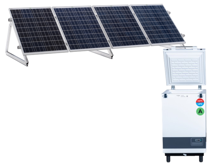 KIT FREEZER solar (Vestfrost VFS 048 SDD) + panels