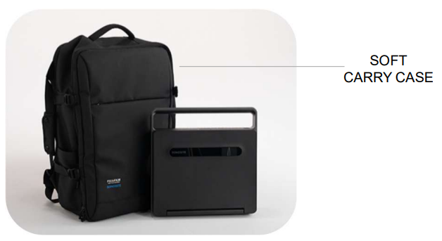 (Ultrasound Sonosite MT) SOFT CARRY CASE, P33008