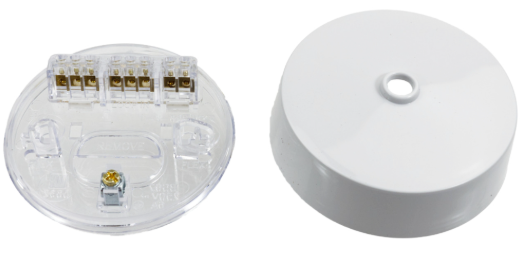 CEILING ROSE for light fittings + integrated connectors