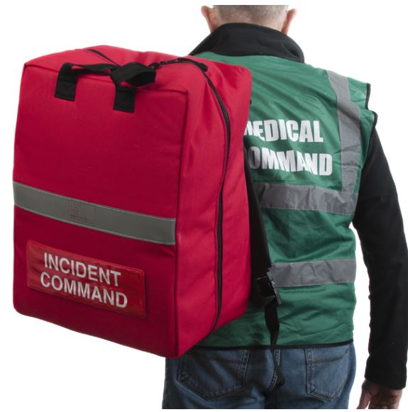 (mod triage MCI) SAC A DOS, rouge, équipement triage, 2026