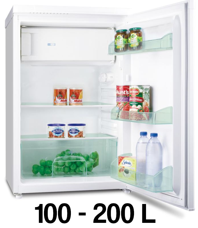 REFRIGERATEUR, 100-200l, 230V, 50Hz, domestique