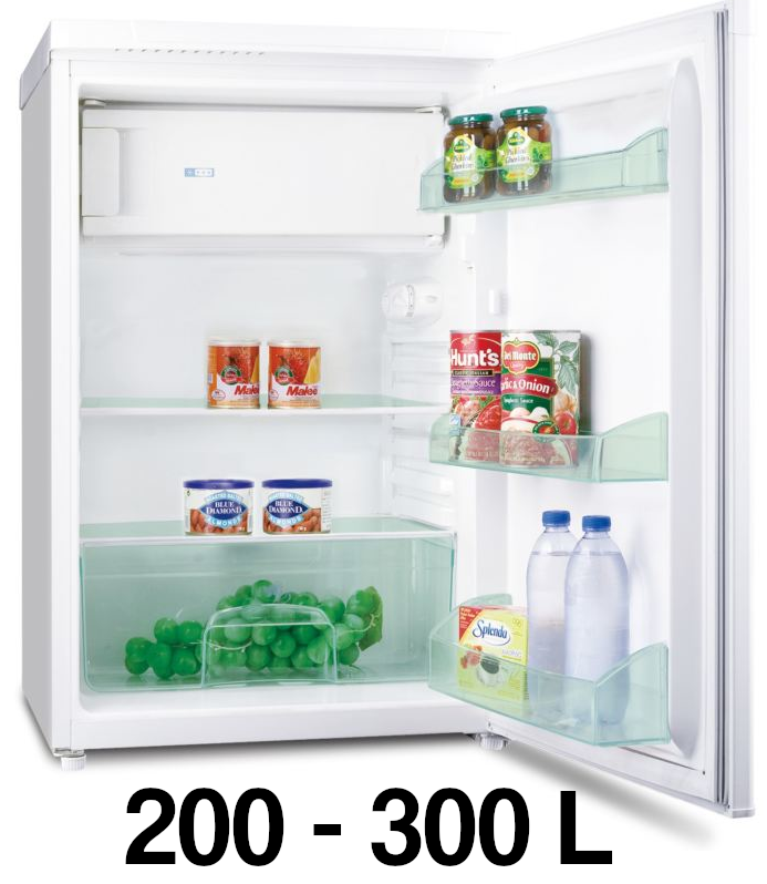 REFRIGERATEUR, 200-300l, 230V, 50Hz, domestique