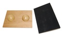 BALANCE BOARD, rectangular, 2 spheres (Freeman)