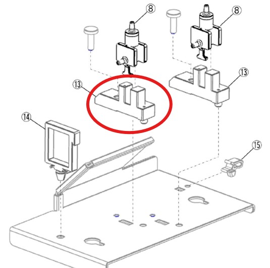 (HA Sysmex XQ320) PHOTO-INTERRUPTER KI2310-SSLF, AZ794847