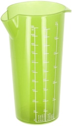 [PCOOCUPS2FGG] CUP, food-grade plastic, 250ml, graduated, green