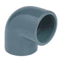 [CWATCVELS932F] ELBOW COUPLING 90° glue, PVC, Ø32mm, FxF, for pipe ext Ø40mm