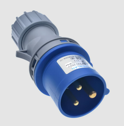 [CSEMCONTC027] (Containex) CONNECTOR 'SCHMACHTL' 3P male, blue