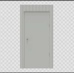 [CSEMCONTC140] (Containex) PANNEAU+PORTE 1000x2000, gonds gauche, ouv. ext.