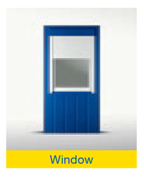 [CSEMCONTC118] (Containex) WINDOW WITH FRAME 945x1200, R/H hinged