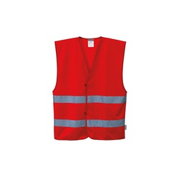 [PSAFJACKRXR] SAFETY JACKET reflective band, size XL, red