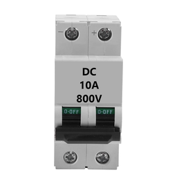 [PELEMCB02B10V] MCB DC B10, 800Vdc 10kA, 2P