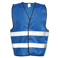 [PSAFJACKRXL] GILET DE SECURITE bande réfléchissante, taille XL, bleu