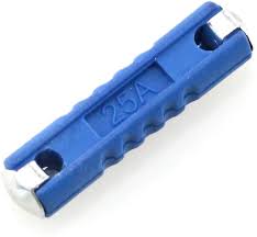 [PELEFUSCA0025] FUSE, steatite type, 6x25mm, 25A, for automotive