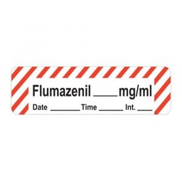 [SDDCLABLFLUM1] ETIQUETTE pour Flumazenil, rouleau